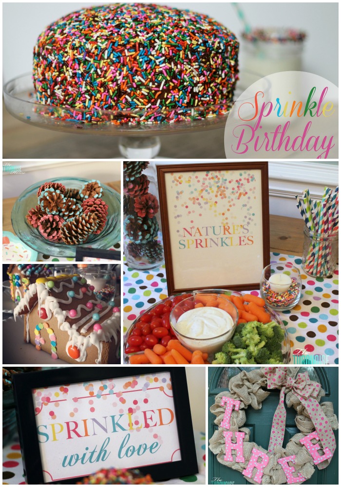 Sprinkle Birthday Party {Details} - The Turquoise Home